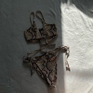 Brand new nastygal Bikini set